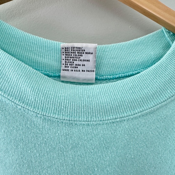 Gopher Sport Blue/Teal‎ "Arizona" Graphic Crewneck Sweatshirt (3X) - Picture 11 of 11